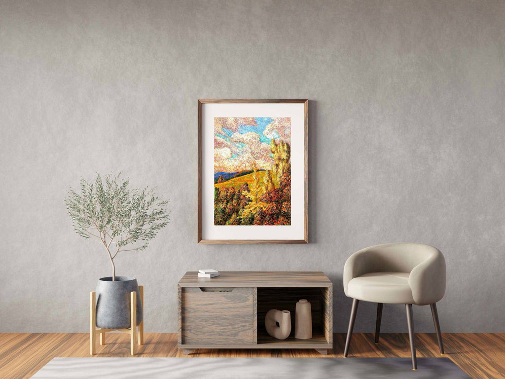 "Konrad Magi - Maastik"