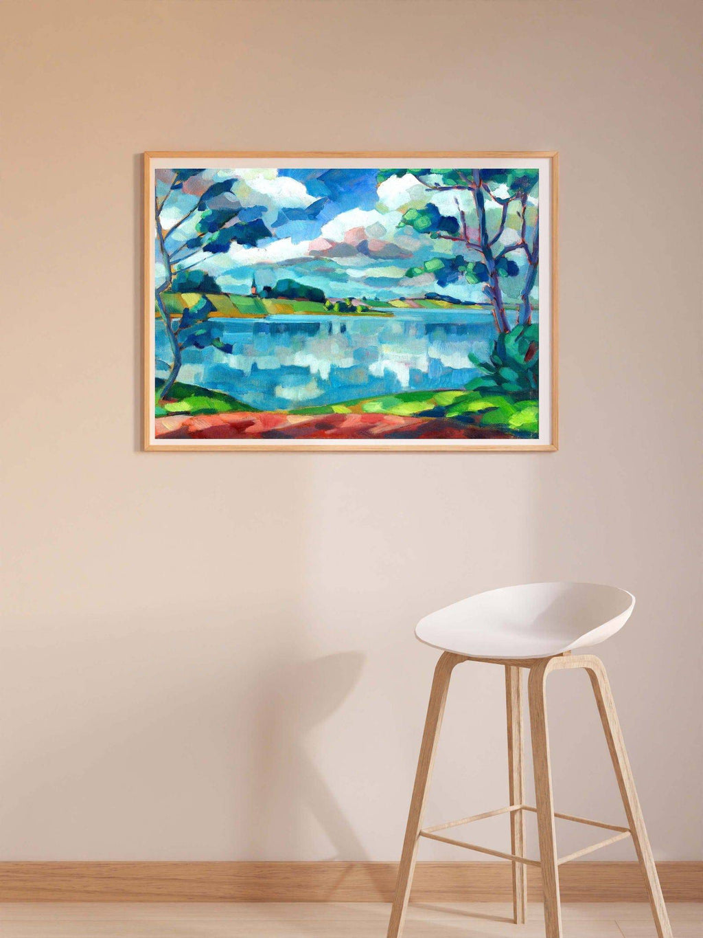 "Konrad Magi - Saadjärv – Äksi kirik"