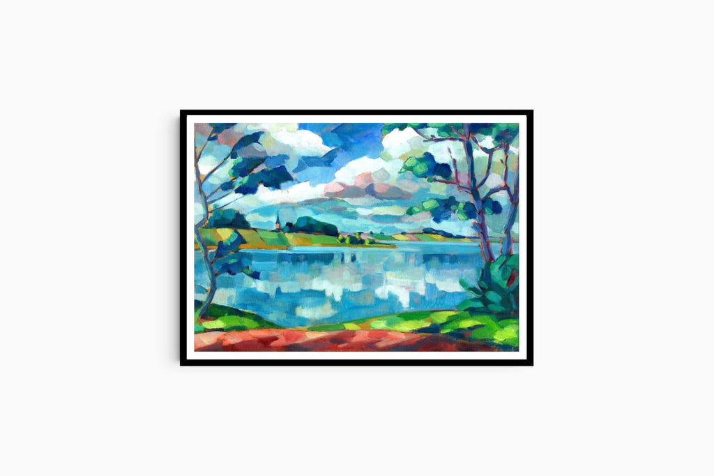 "Konrad Magi - Saadjärv – Äksi kirik"