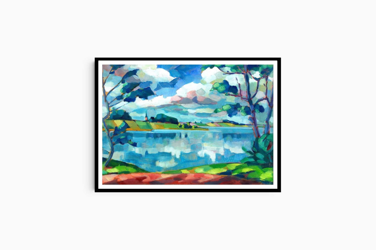 "Konrad Magi - Saadjärv – Äksi kirik"