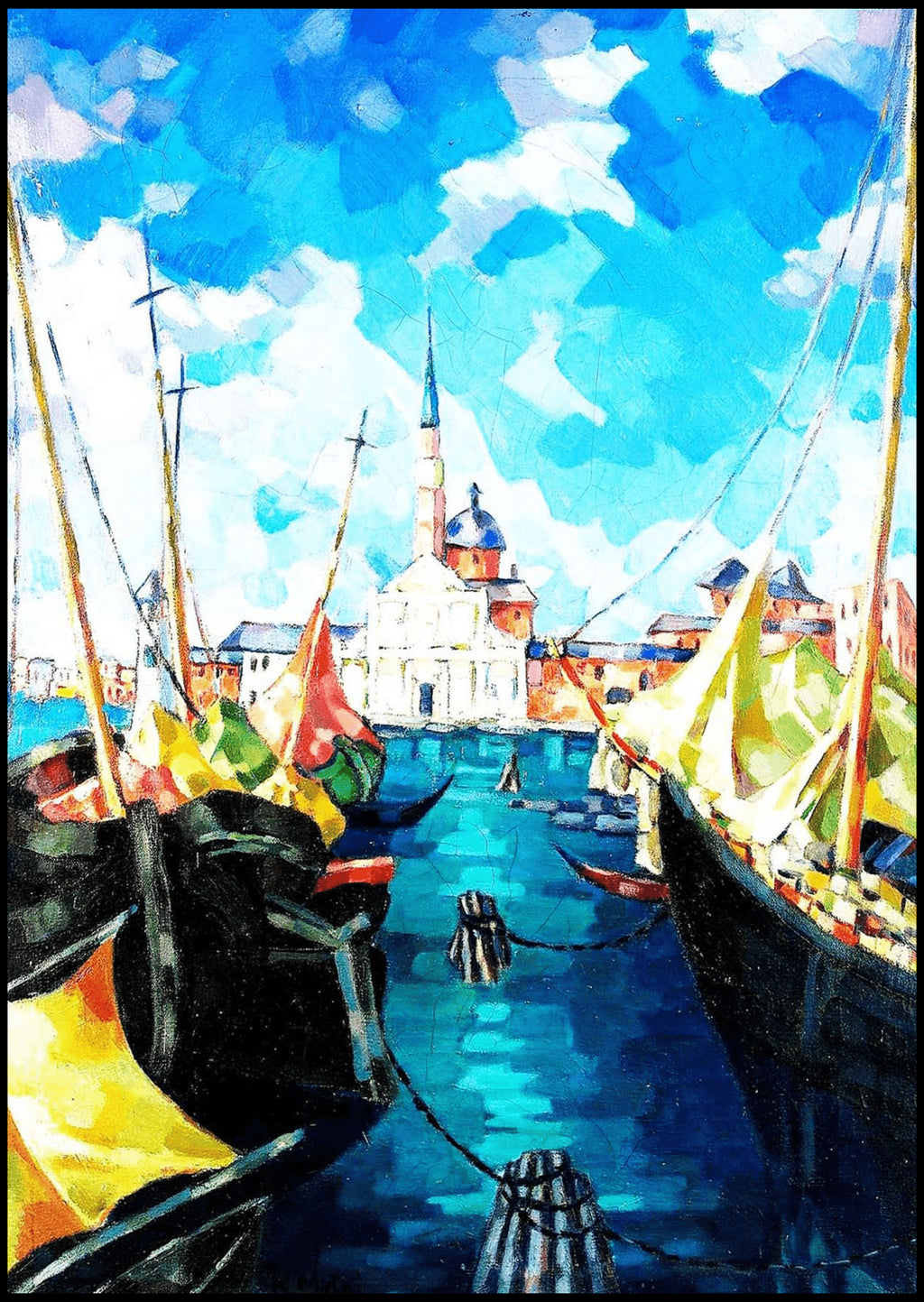 "Konrad Magi - Itaalia maastik"