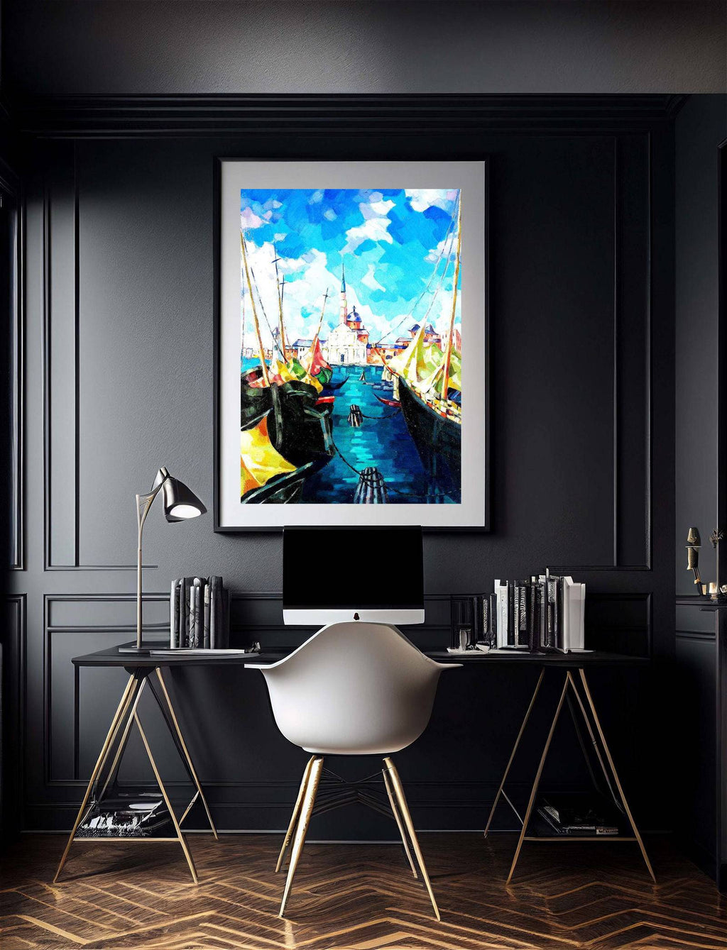 "Konrad Magi - Itaalia maastik"