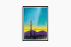 "Karl Wiener - Abendlandschaft Wien - Hakyarts"