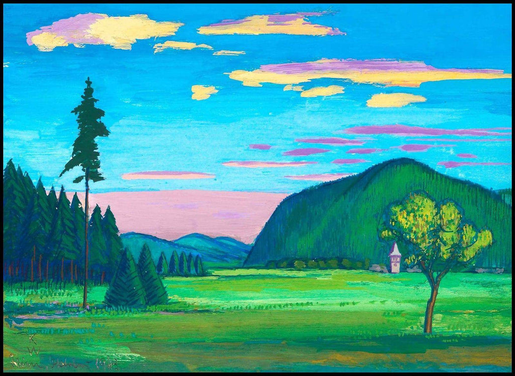 "Karl Wiener - Landschaft III - Hakyarts"