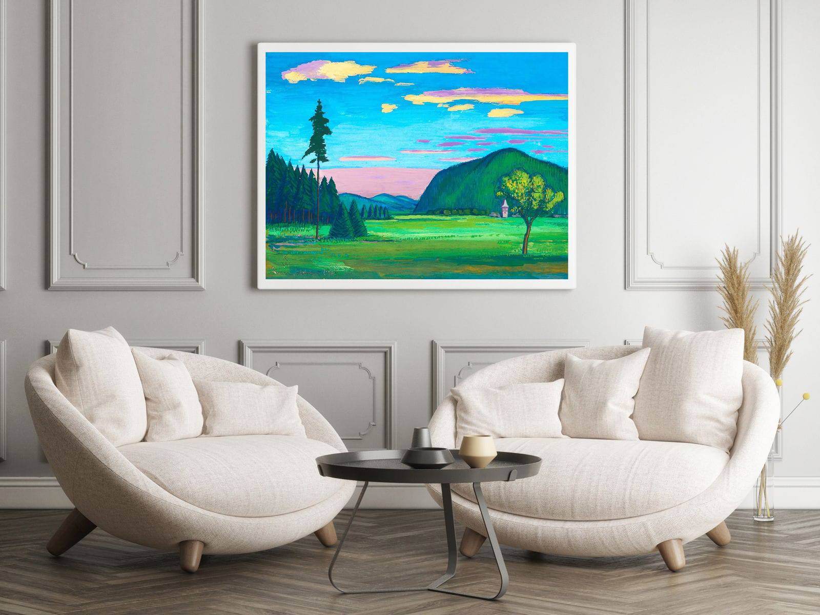 "Karl Wiener - Landschaft III - Hakyarts"