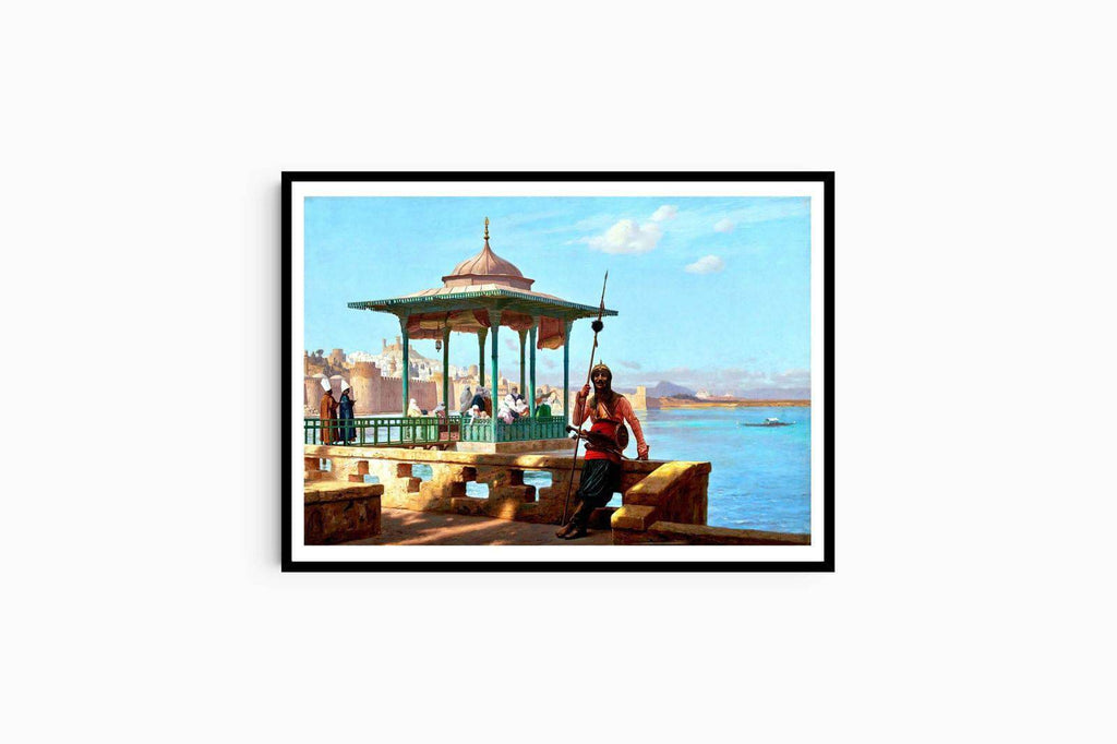 "Jean-Léon Gérôme - The Harem In The Kiosk - Hakyarts"