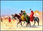 "Jean-Léon Gérôme - Riders Crossing the Desert - Hakyarts"
