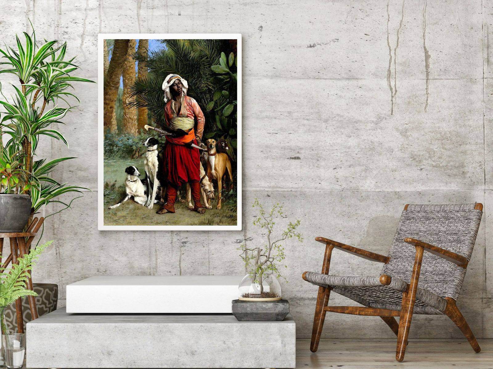 "Jean-Léon Gérôme - Master of the Hounds - Hakyarts"