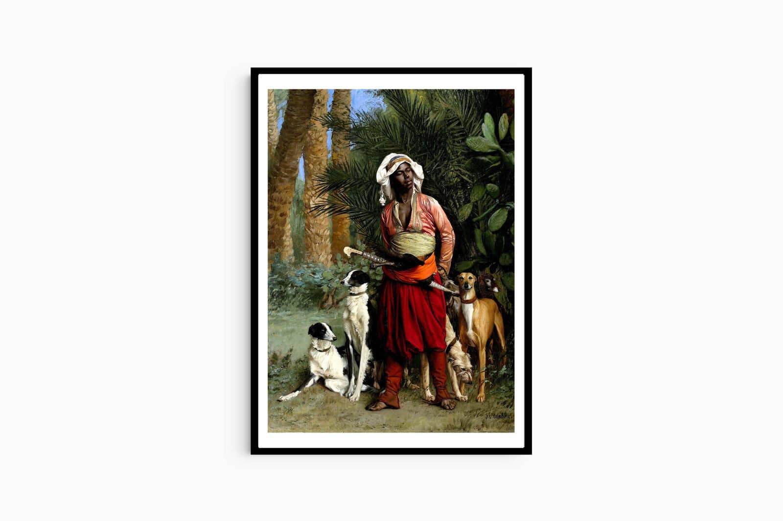 "Jean-Léon Gérôme - Master of the Hounds - Hakyarts"