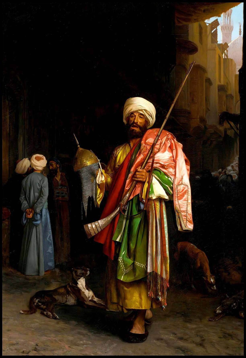 "Jean-Léon Gérôme - Marchand Ambulant Au Caire - Hakyarts"