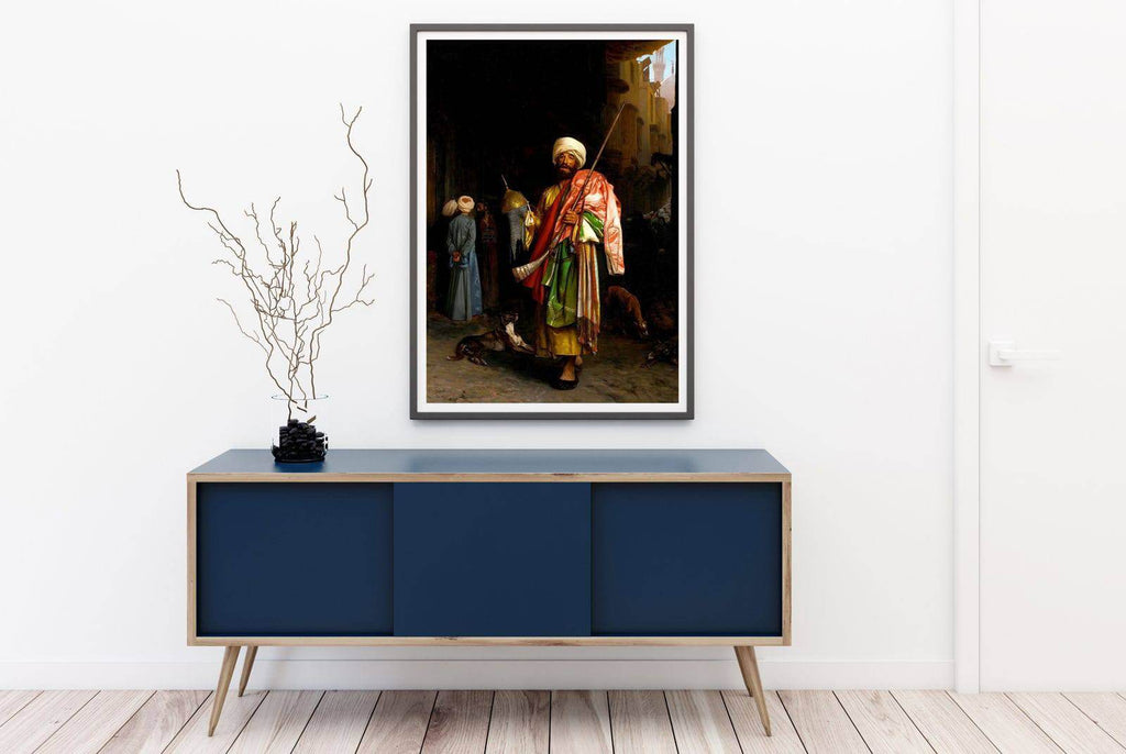 "Jean-Léon Gérôme - Marchand Ambulant Au Caire - Hakyarts"