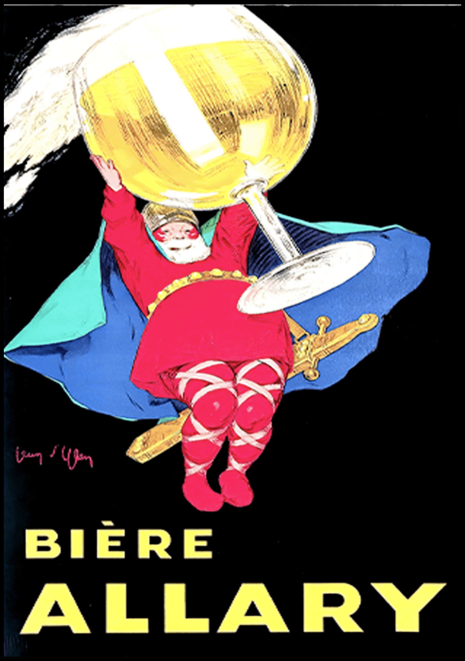 "Jean d'Ylen - Bière Allary Poster"