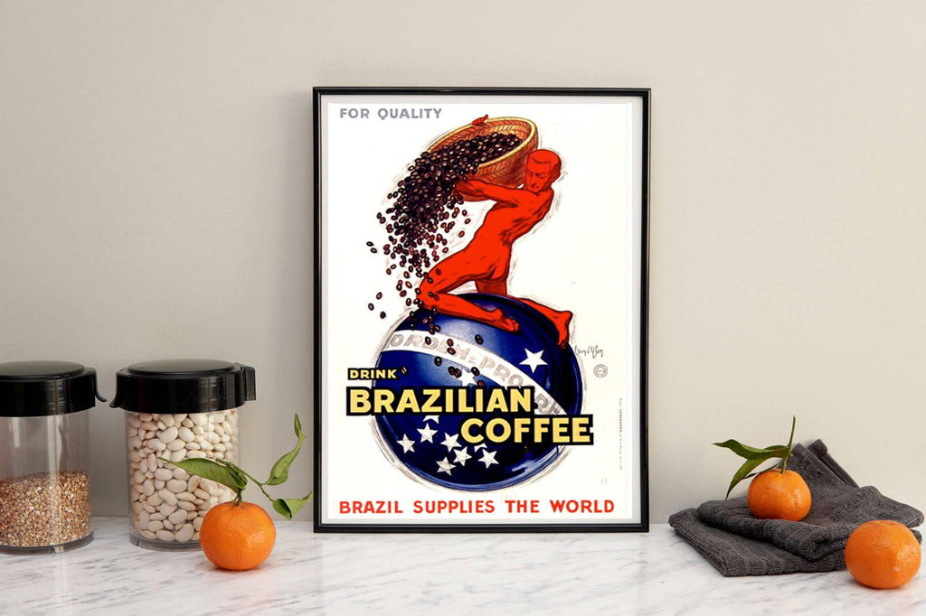 "Jean d'Ylen - Brazil Supplies The World Poster"