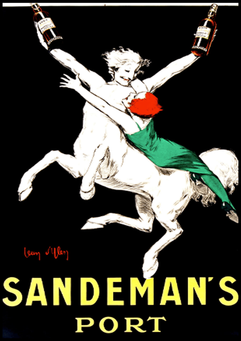 "Jean d'Ylen - Sandeman’s Port Poster"