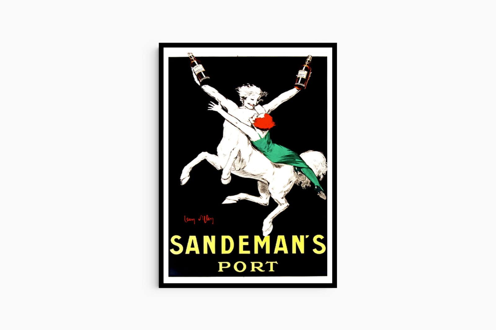 "Jean d'Ylen - Sandeman’s Port Poster"