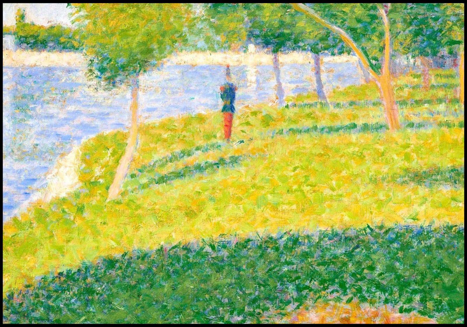 "Georges Seurat - Le Saint-Cyrien"