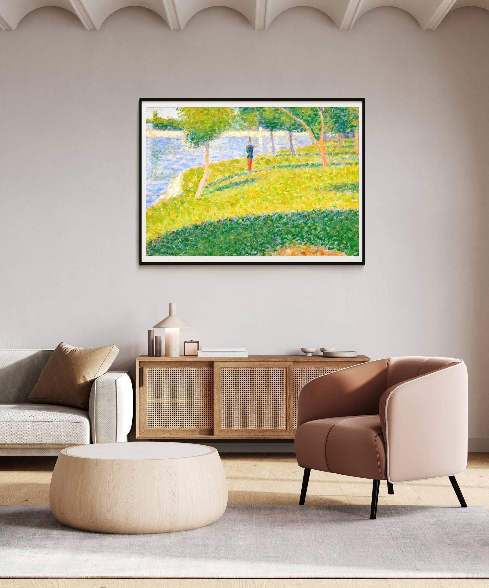 "Georges Seurat - Le Saint-Cyrien"