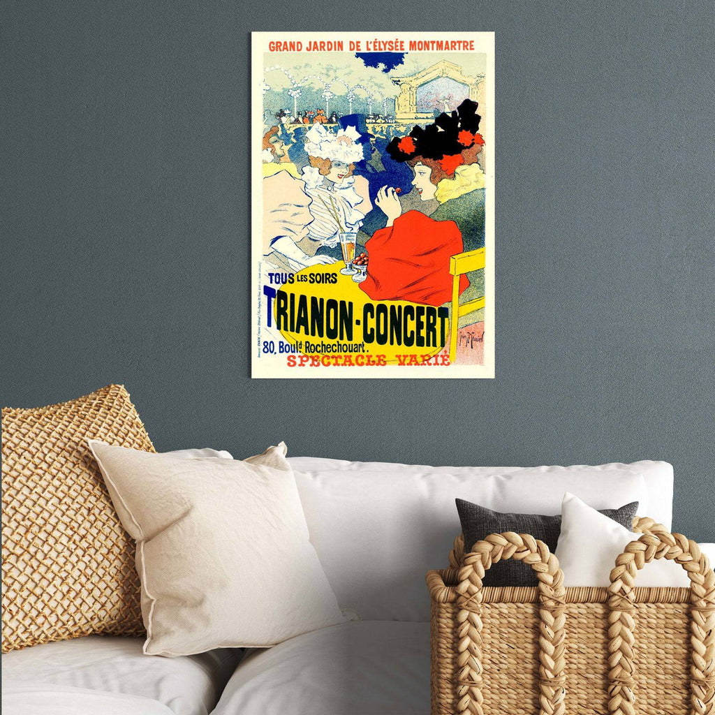 "Georges Meunier - Trianon-Concert Poster"