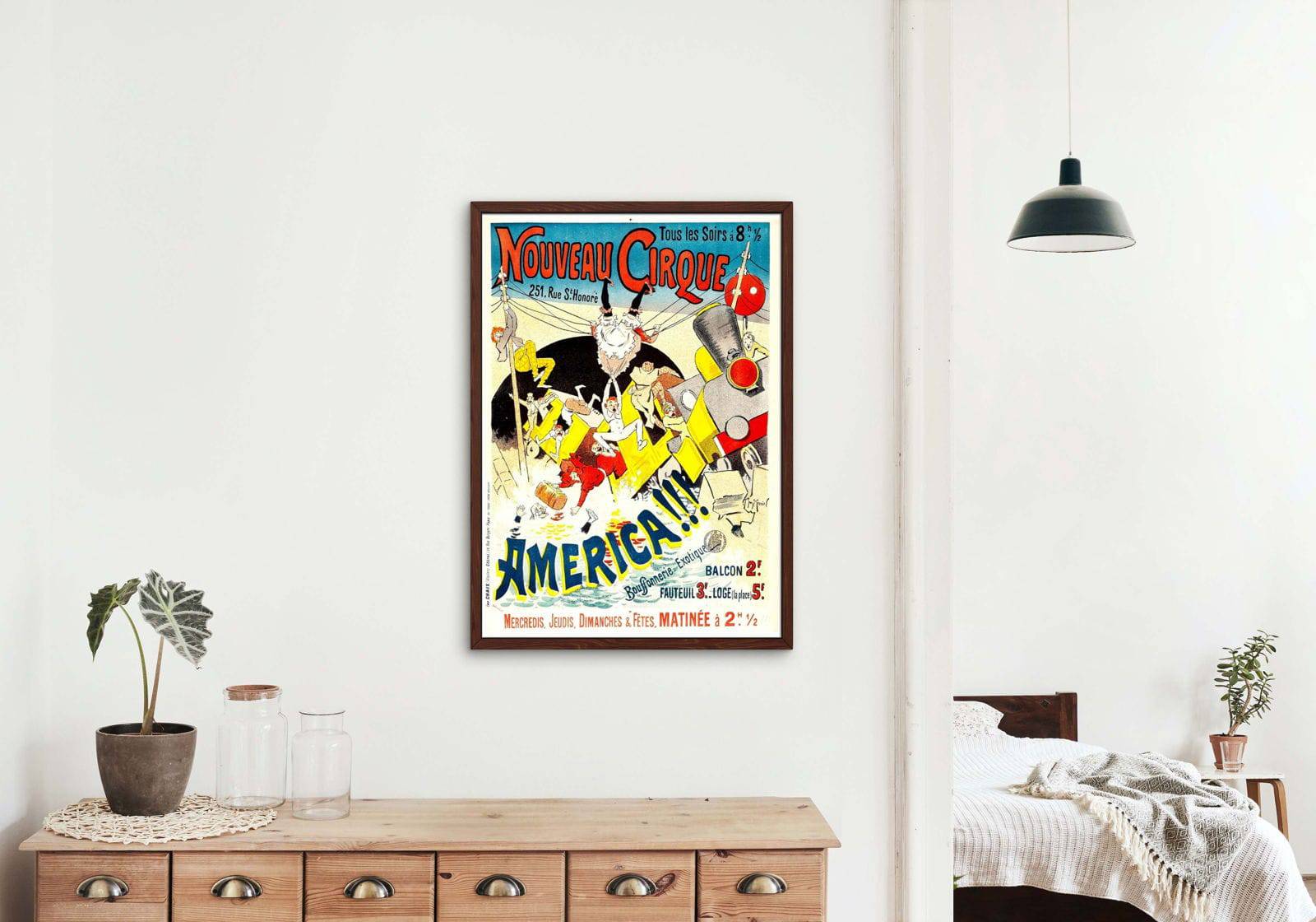 "Georges Meunier - Nouveau Cirque Poster"