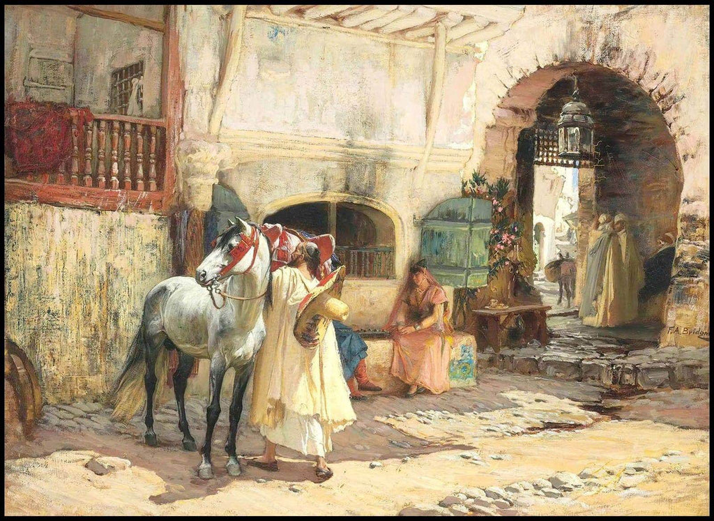 "Frederick Bridgman - Off for a Ride - Hakyarts"