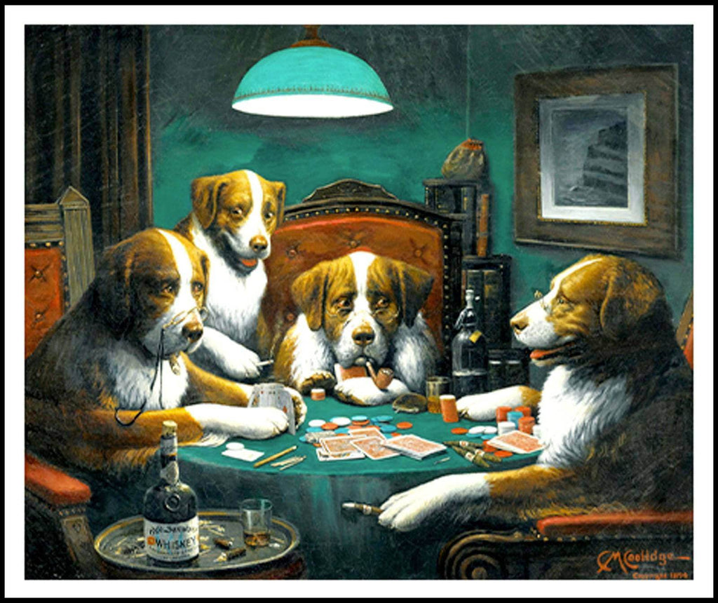 "Cassius Marcellus Coolidge - Poker Game - Hakyarts"