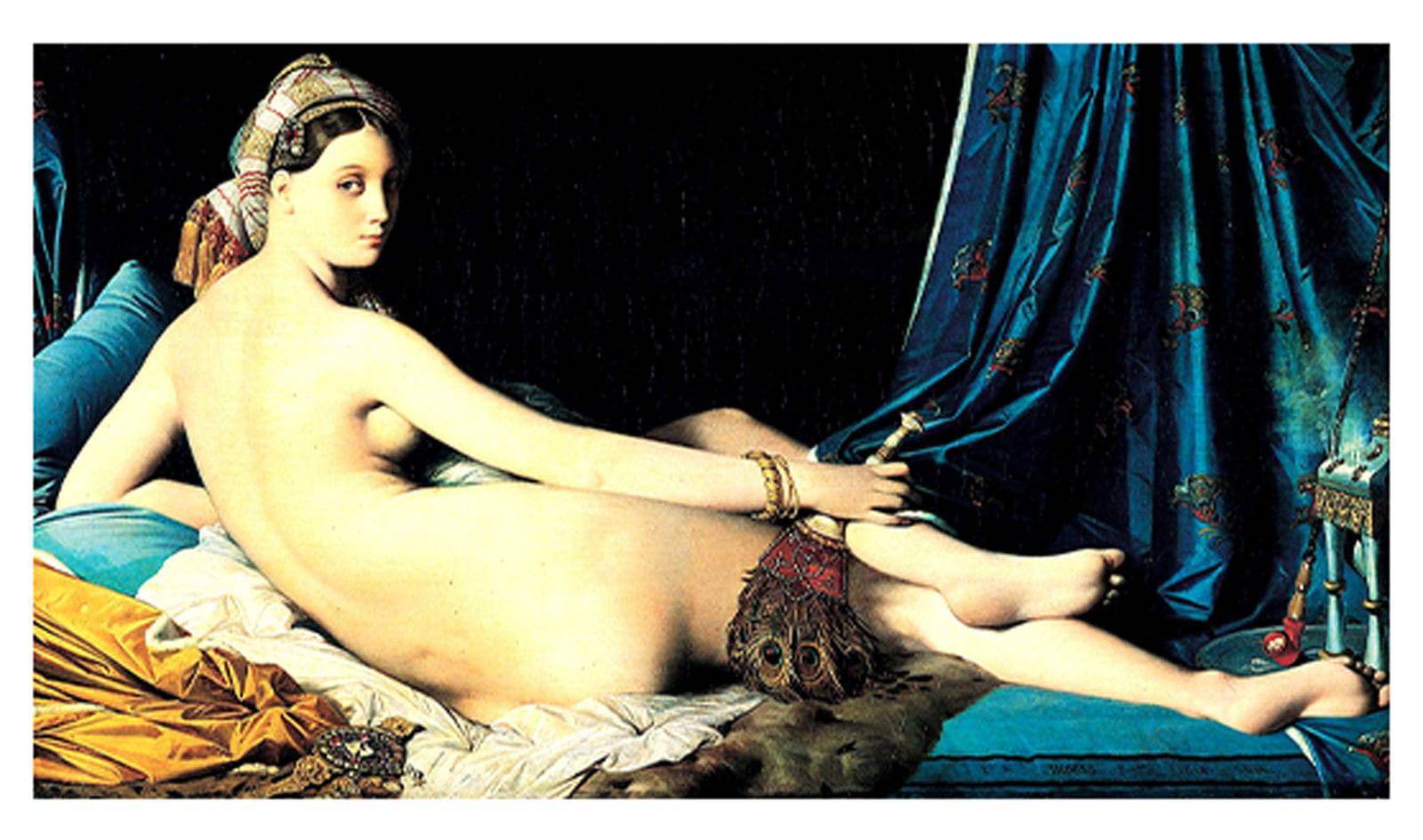 "Jean-Auguste-Dominique Ingres - La Grande Odalisque - Hakyarts"