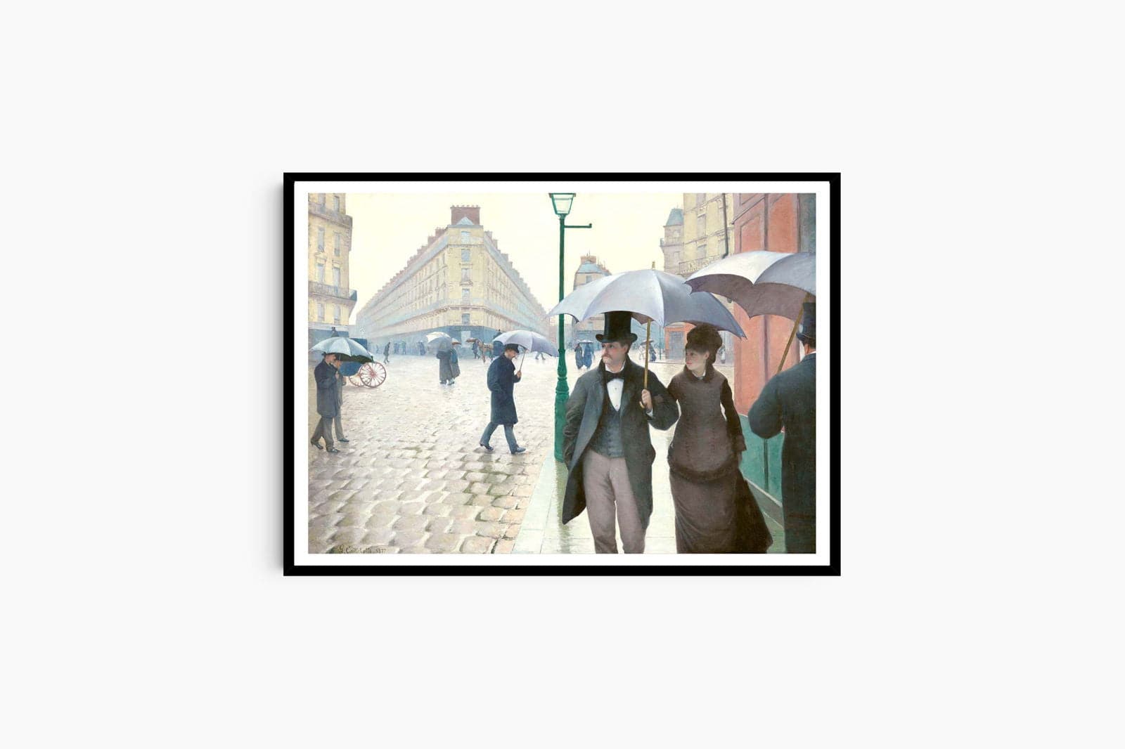 "Gustave Caillebotte - Rue De Paris"