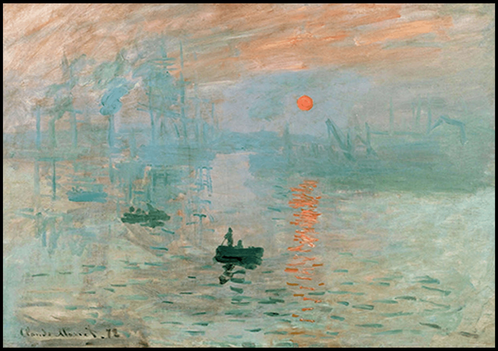 "Claude Monet - Impression, Sunrise"
