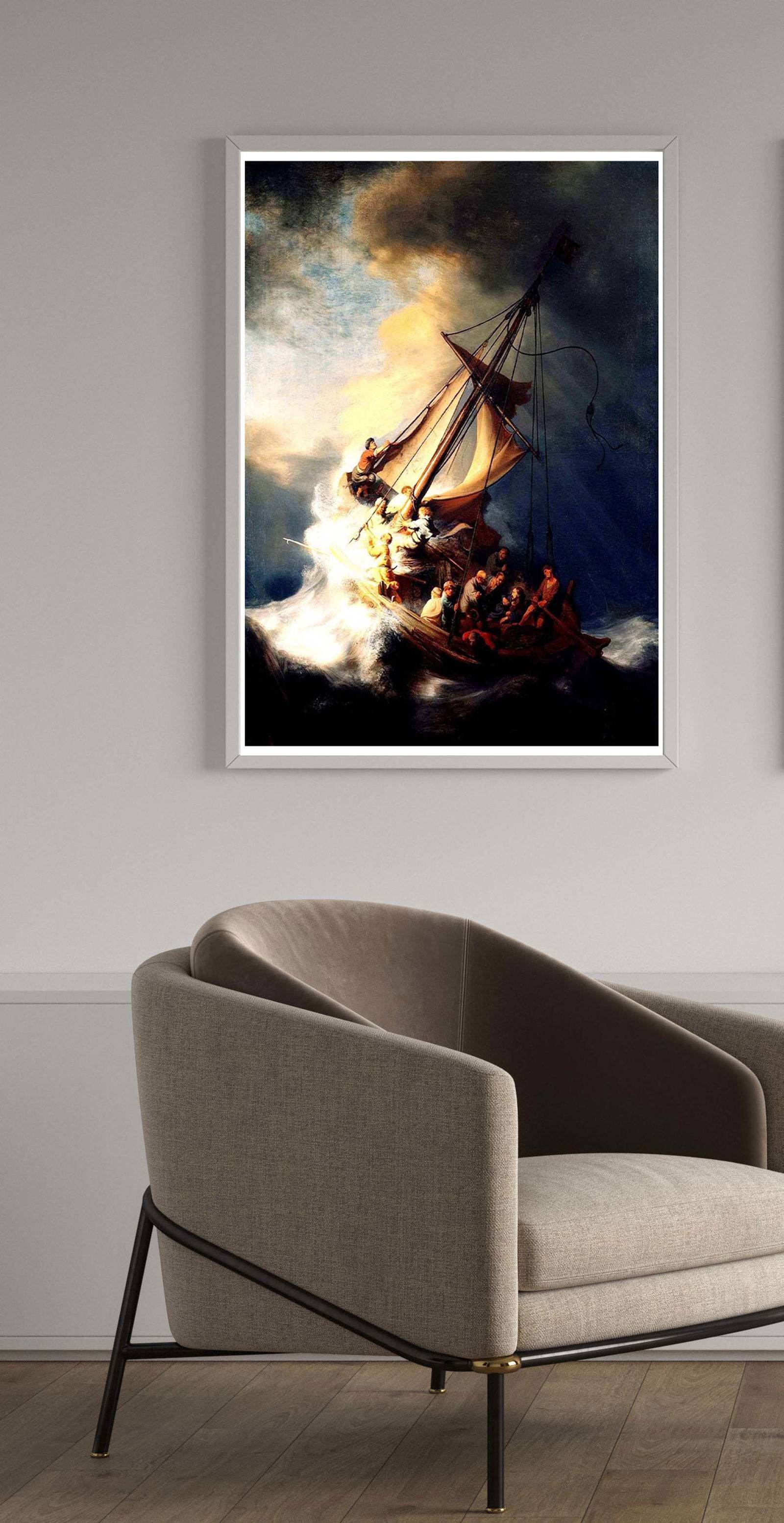 "Rembrandt - The Storm on the Sea of Galilee - Hakyarts"