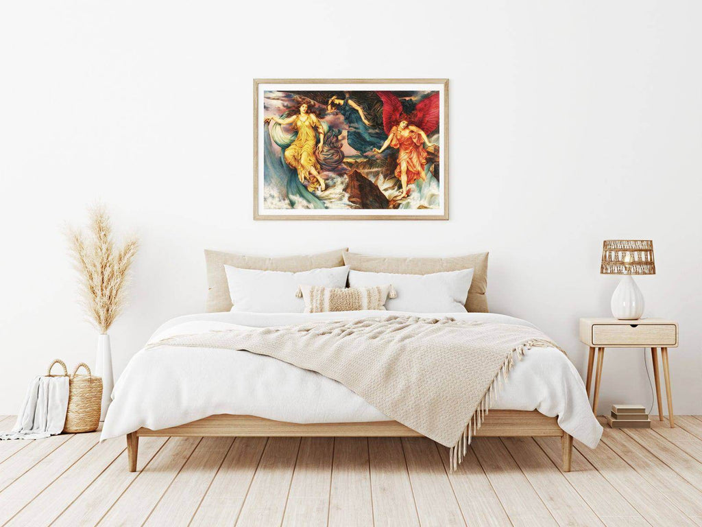 "Evelyn De Morgan - The Storm Spirits - Hakyarts"