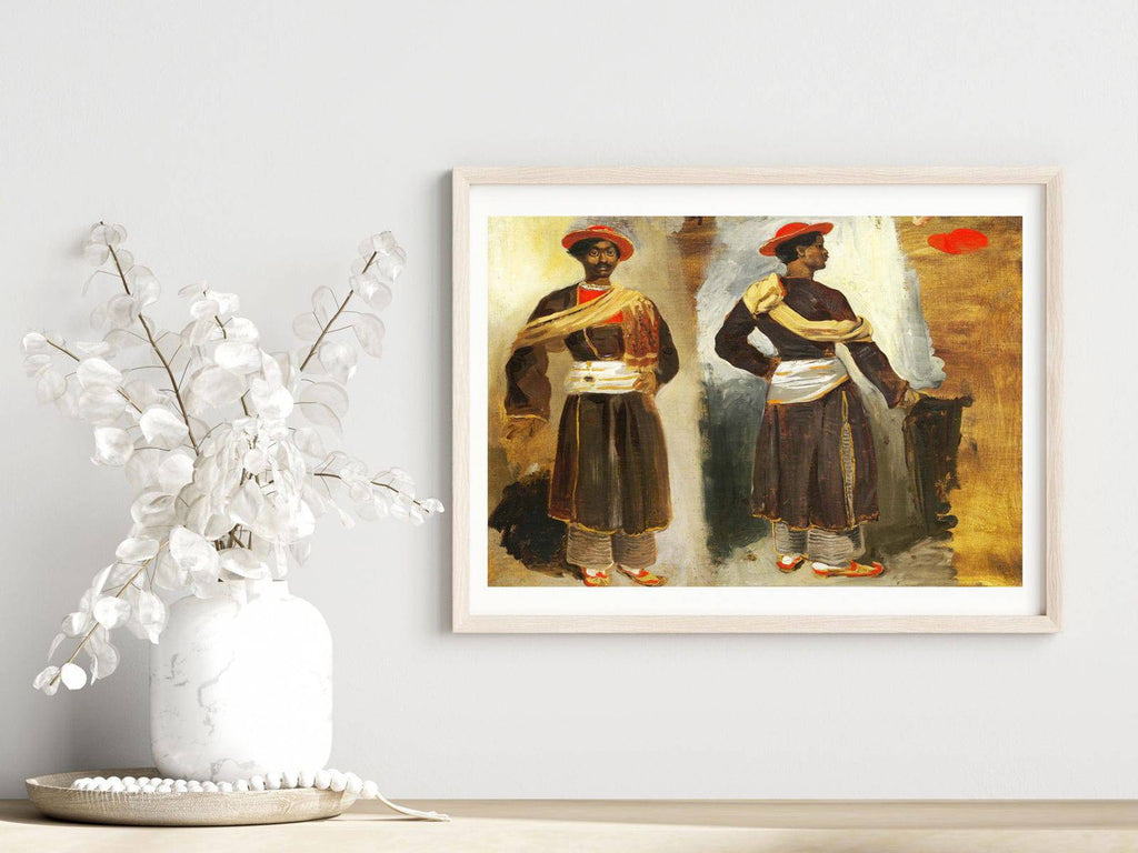 "Eugène Delacroix - The Turkish Rider"