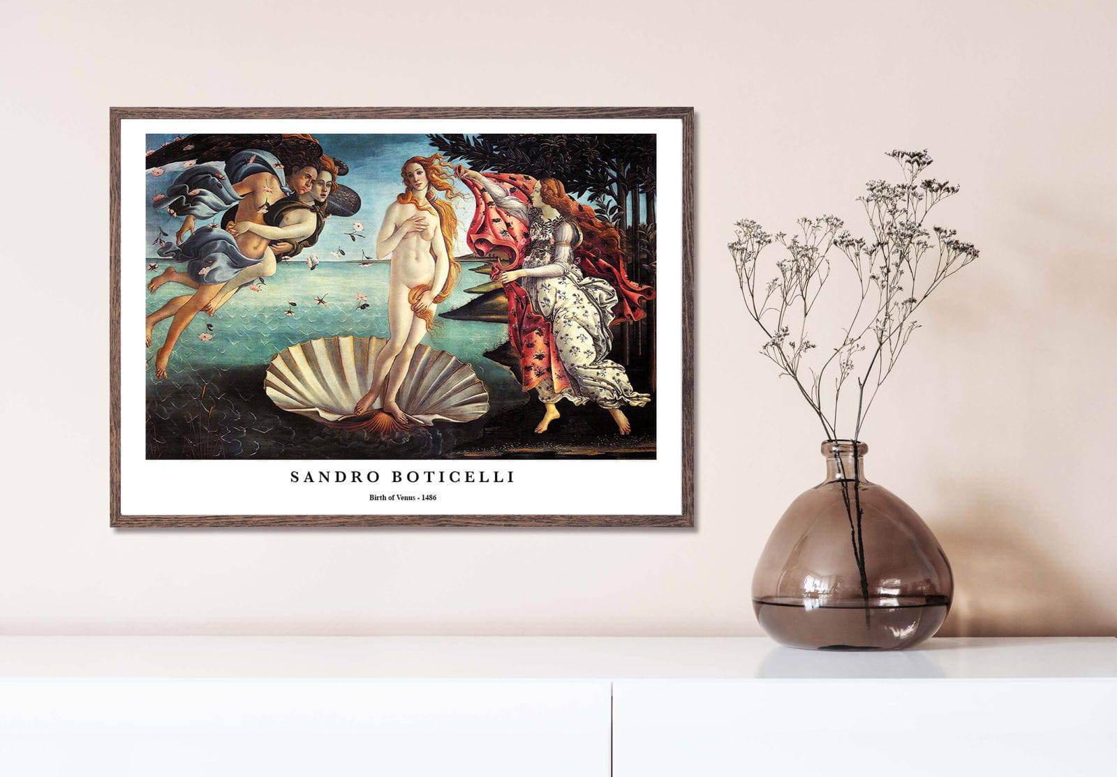 "Sandro Botticelli - Birth of Venus Poster"