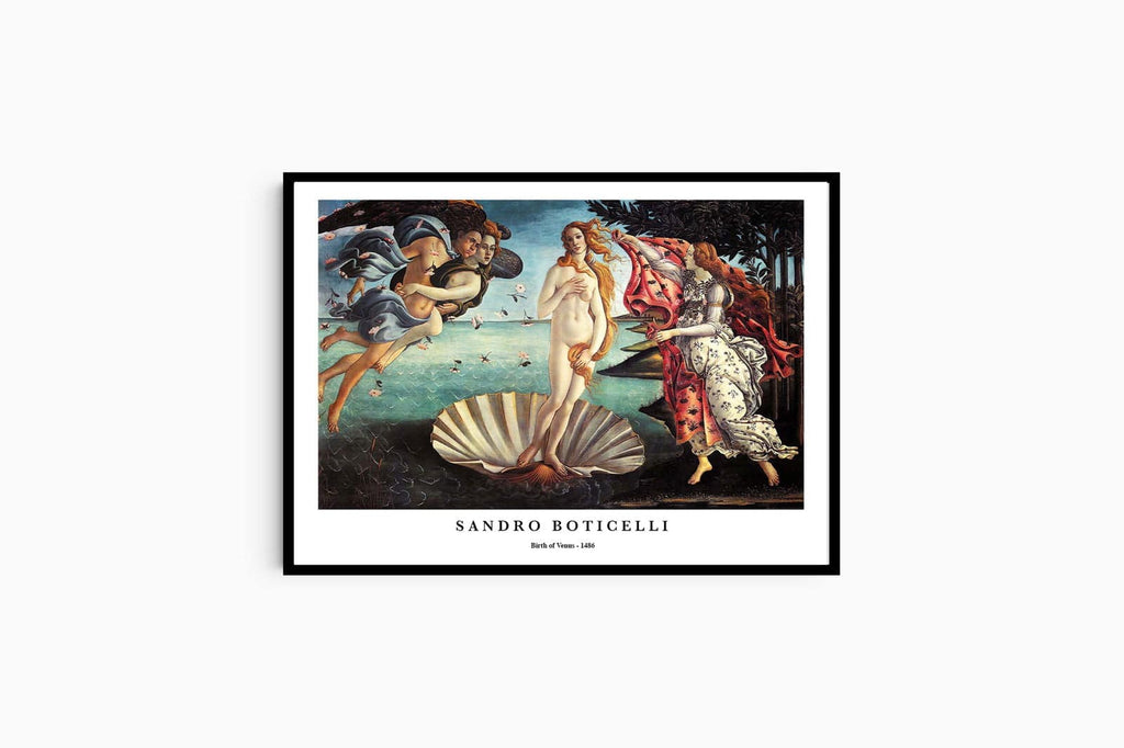 "Sandro Botticelli - Birth of Venus Poster"