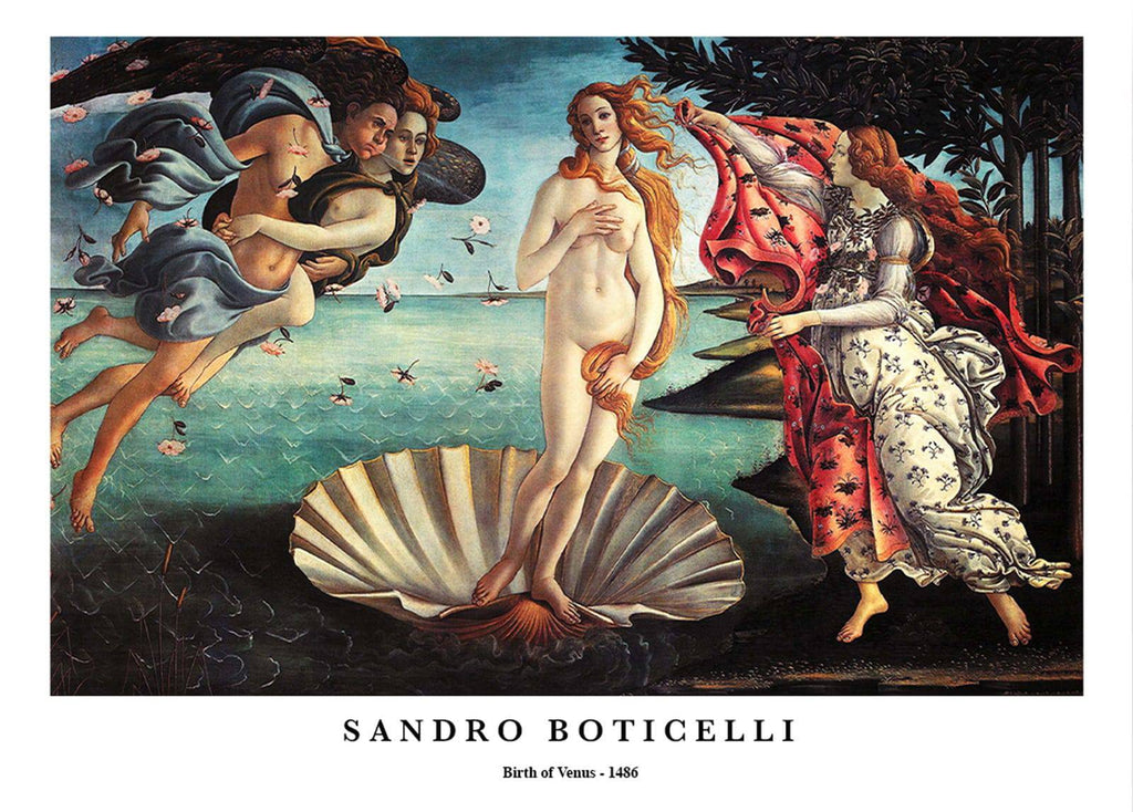 "Sandro Botticelli - Birth of Venus Poster"