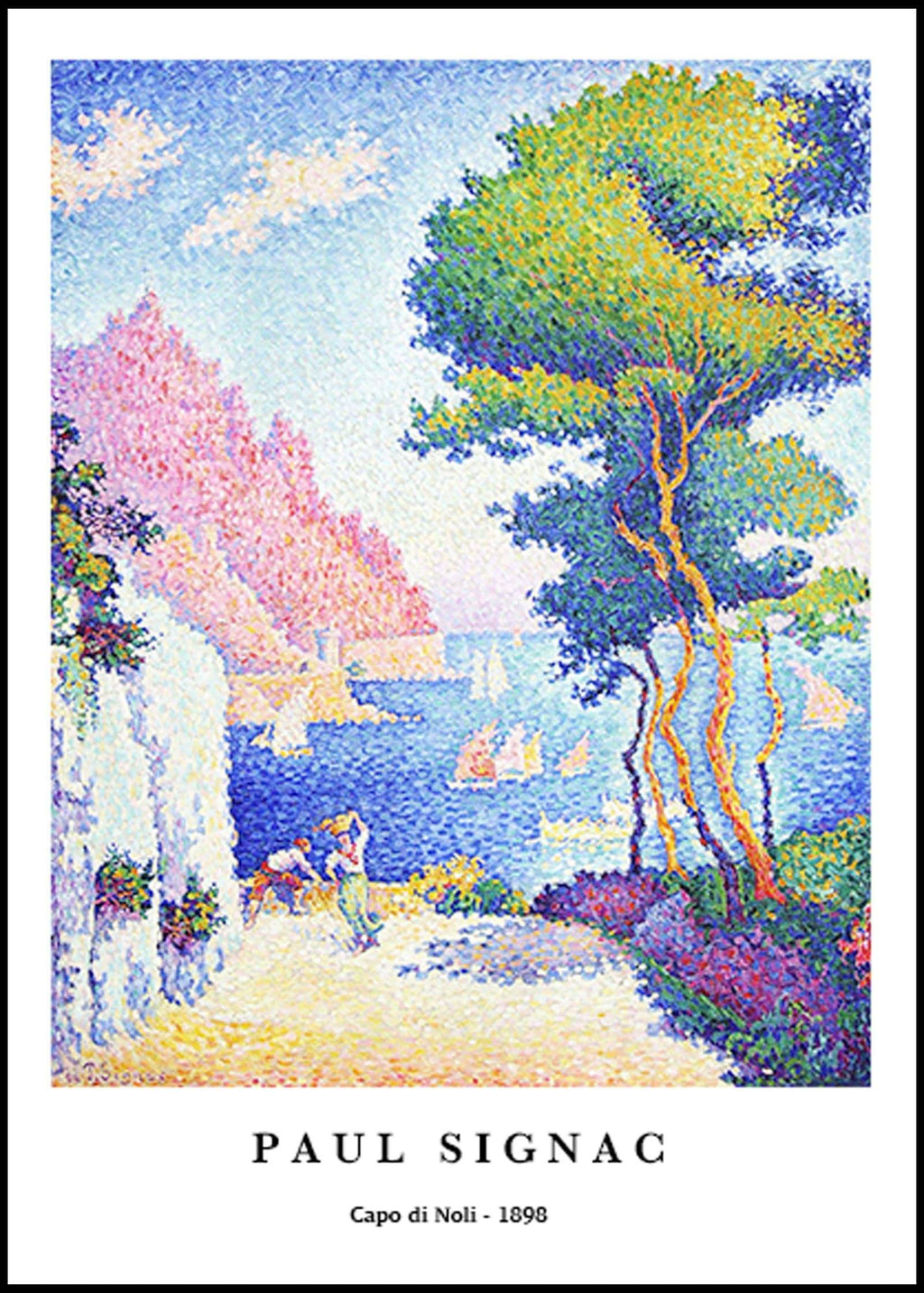 "Paul Signac - Capo di Noli Poster"
