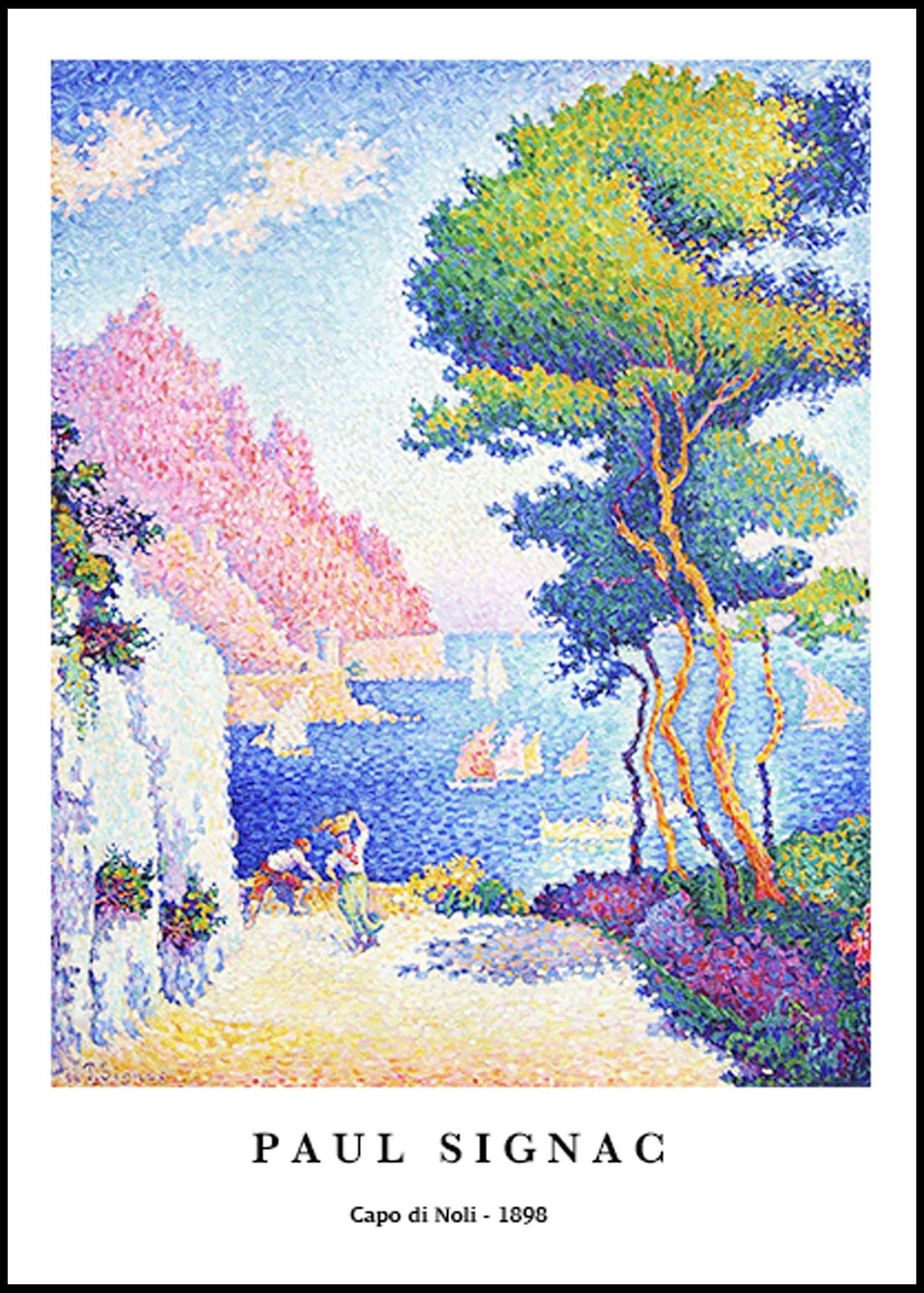 "Paul Signac - Capo di Noli Poster"