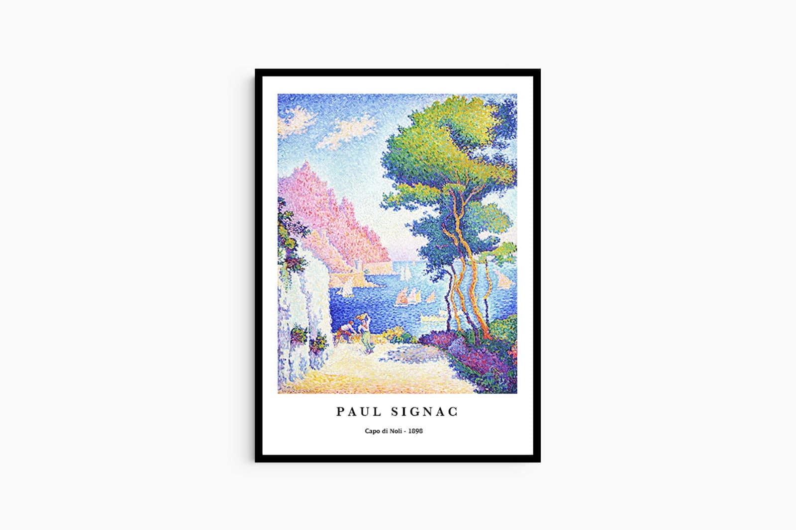 "Paul Signac - Capo di Noli Poster"