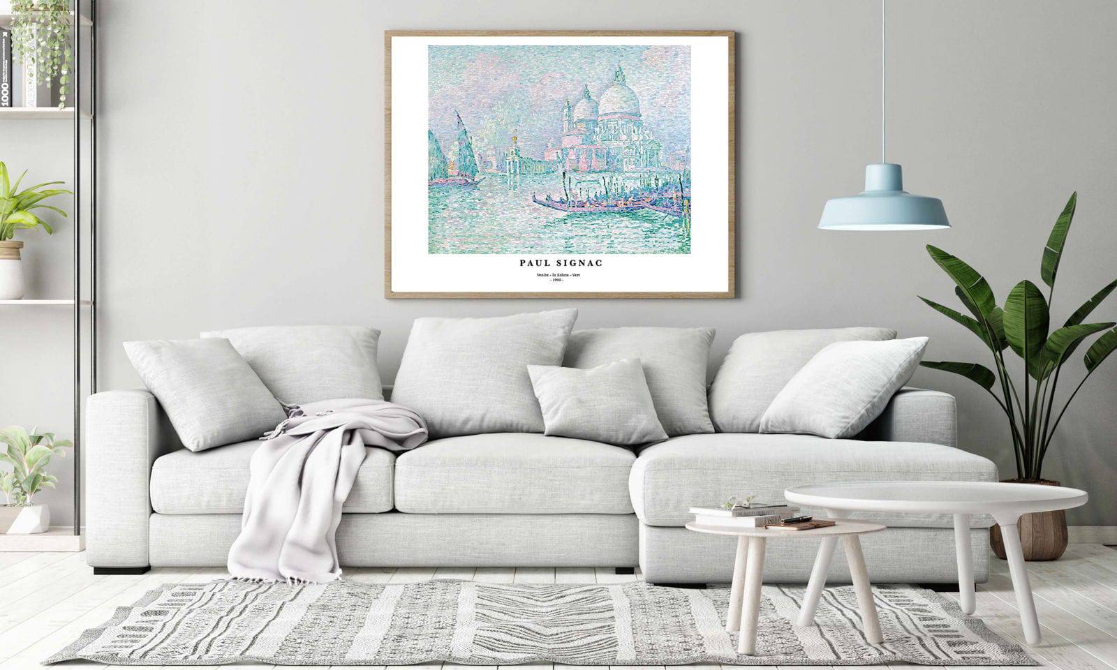 "Paul Signac - Venise. la Salute. Vert Poster"