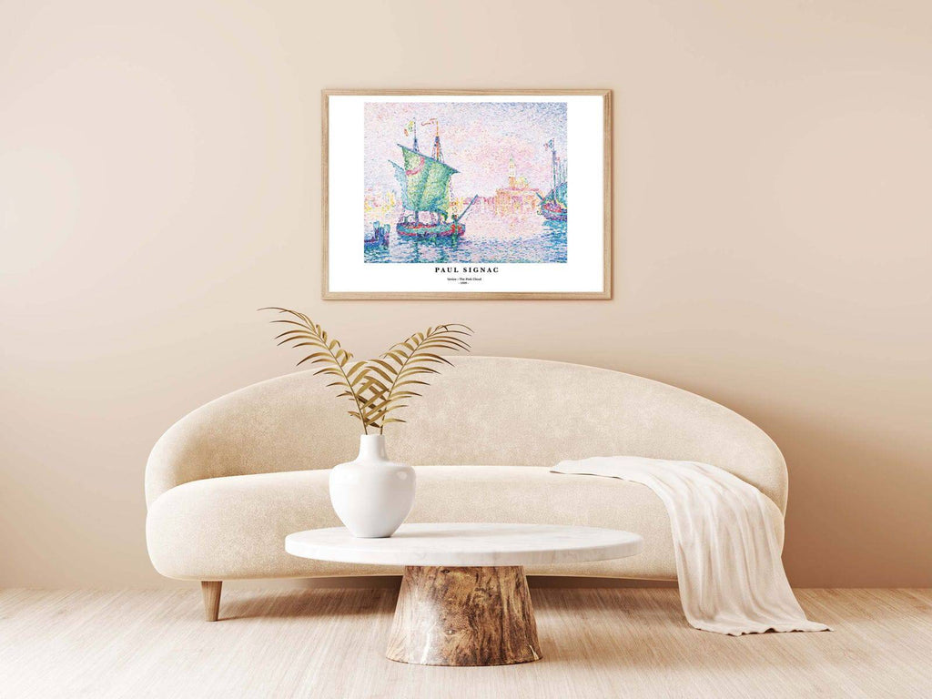 "Paul Signac - Venice - The Pink Cloud Poster"