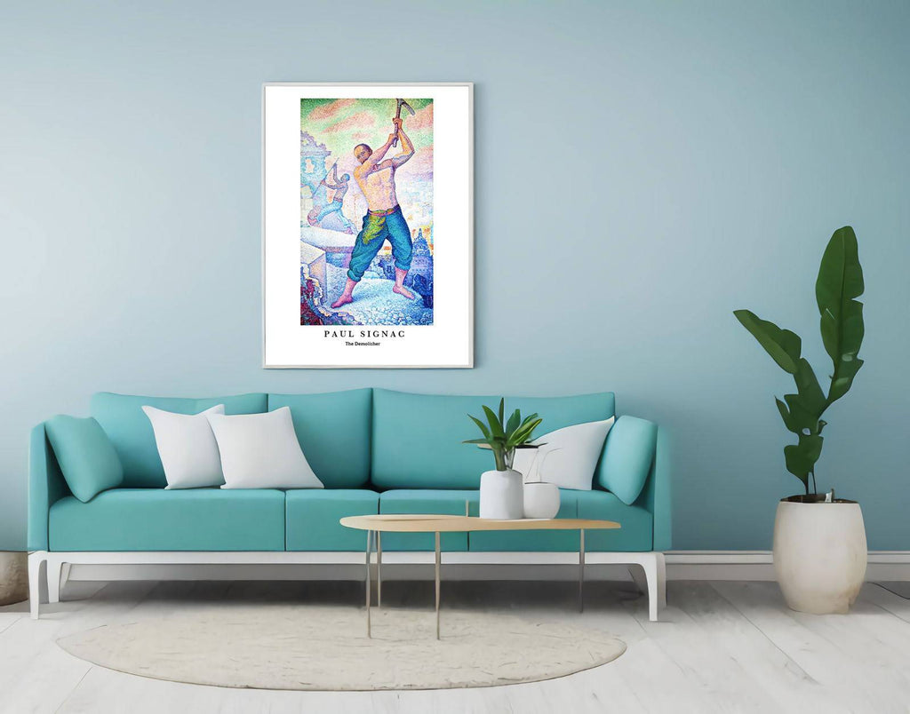 "Paul Signac - The Demolisher Poster"