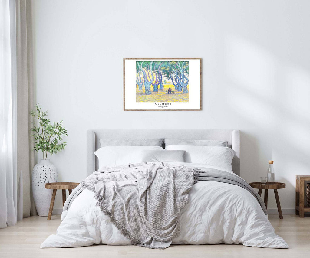 "Paul Signac - Place des Lices - St Tropez Poster"