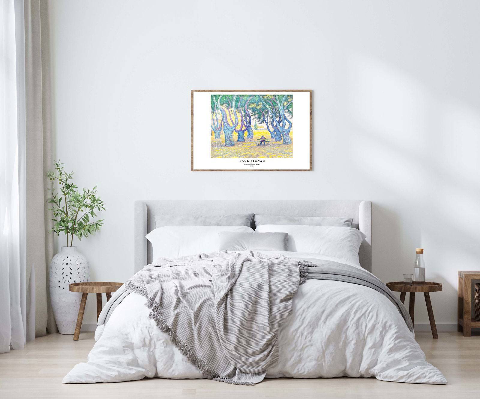 "Paul Signac - Place des Lices - St Tropez Poster"