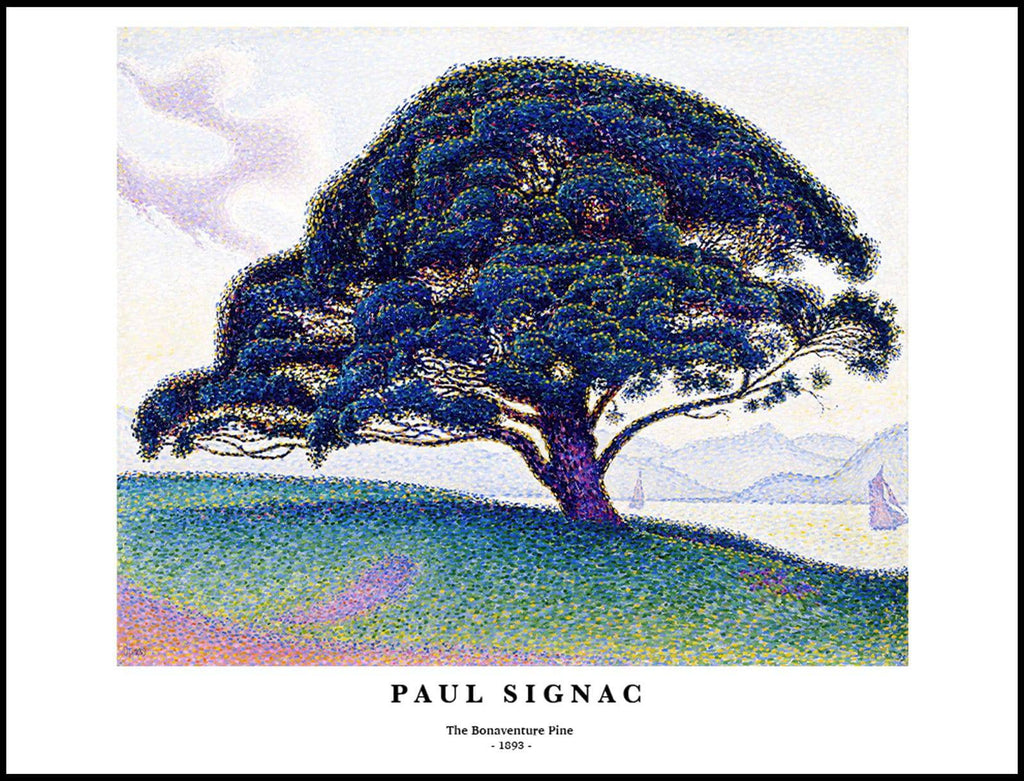"Paul Signac - The Bonaventure Pine Poster"