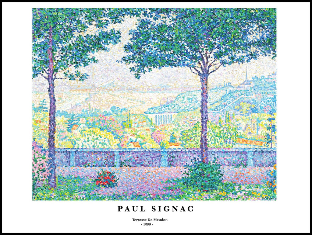 "Paul Signac - Terasse de Meudon Poster"