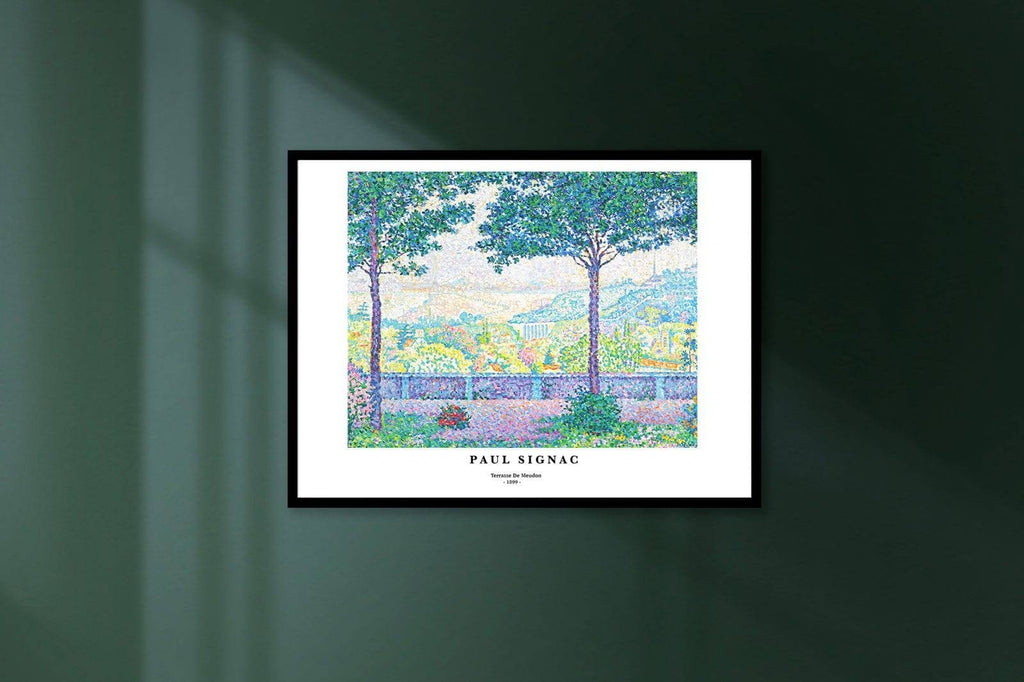 "Paul Signac - Terasse de Meudon Poster"