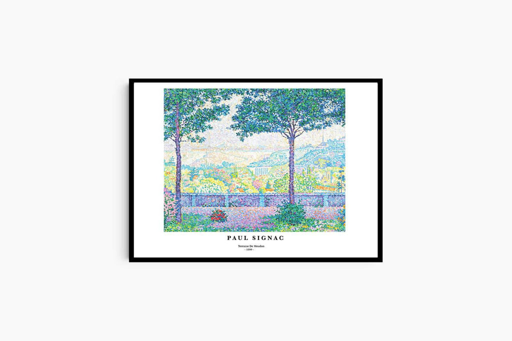 "Paul Signac - Terasse de Meudon Poster"