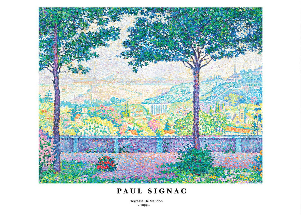 "Paul Signac - Terasse de Meudon Poster"