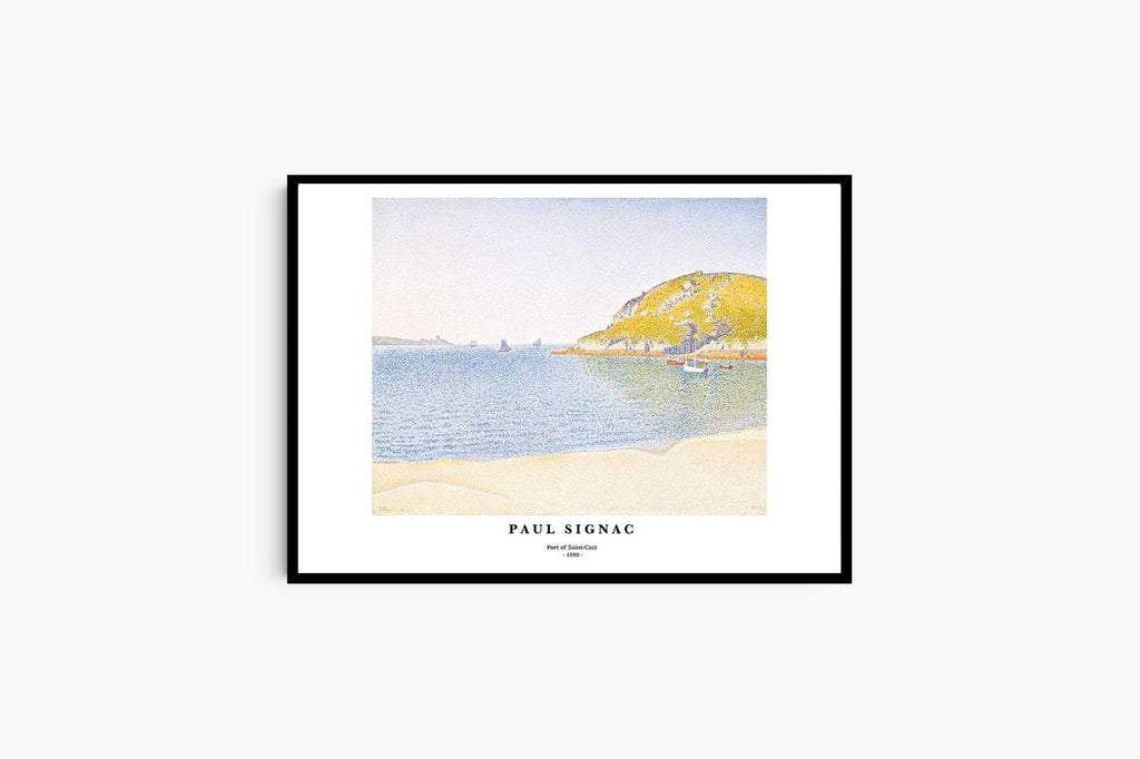 "Paul Signac - Port of Saint-Cast Poster"