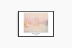 "Paul Signac - The Harbour at Marseilles Poster"