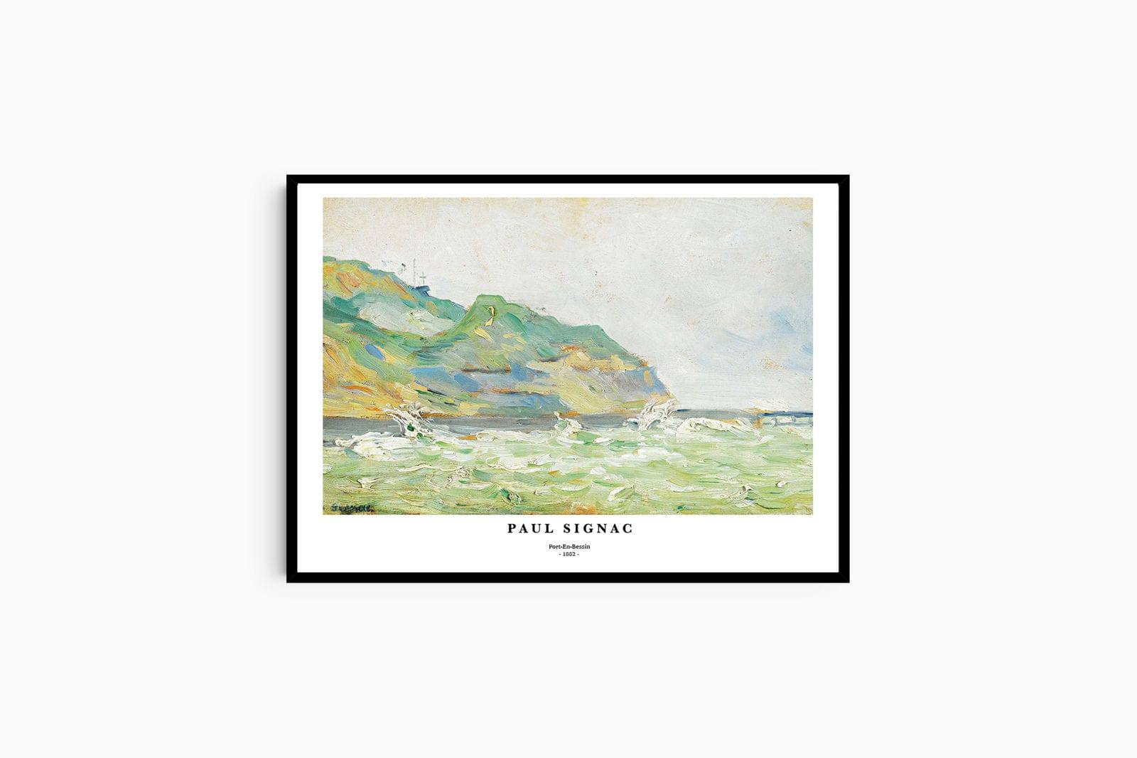 "Paul Signac - Port-En-Bessin Poster"